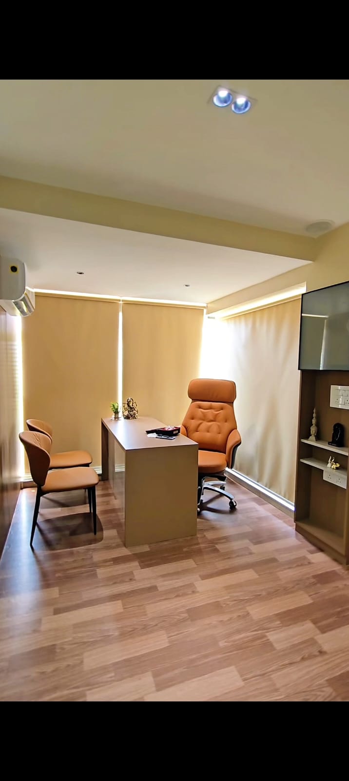 Consultation room at The Roots Dentistry, Kanakapura Road